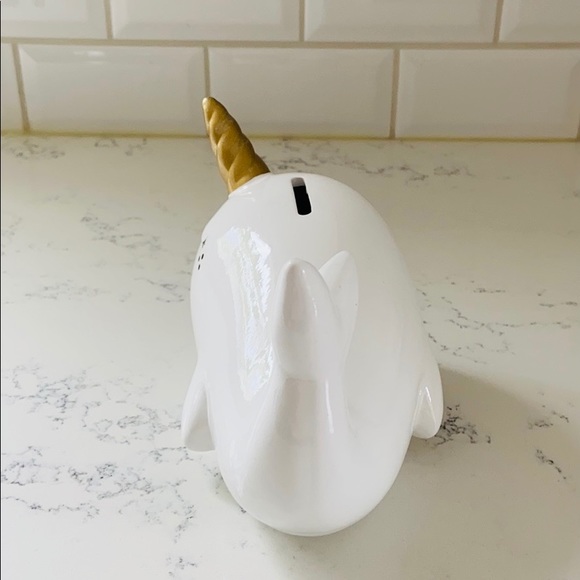 Pillowfort by Target  Unicorn Whale Coin Bank - Picture 8 of 13